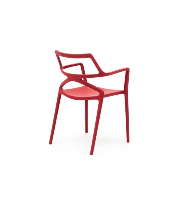 Купить красный стул Delta Vondom