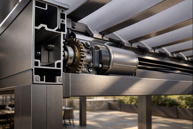 Конструкция перголы: профиль, несущая способность и нагрузки