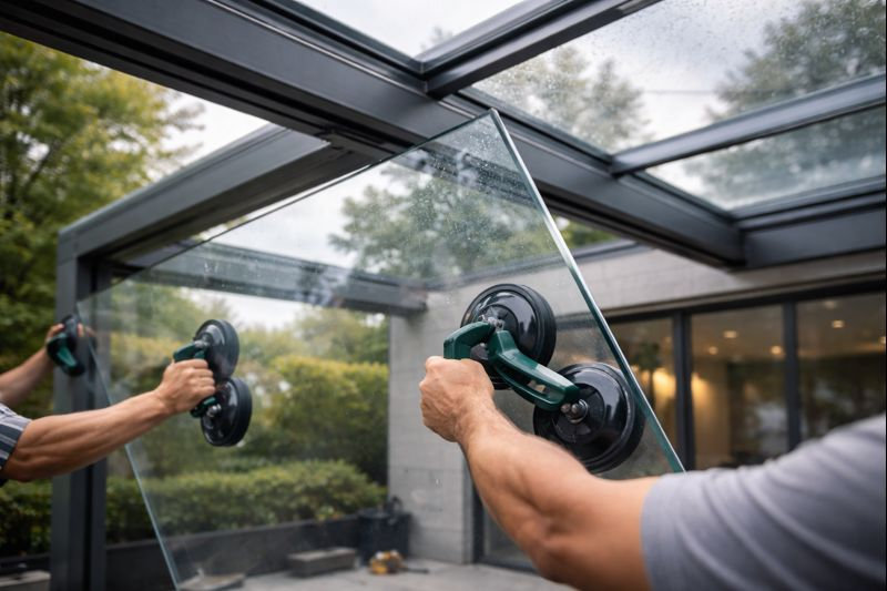 Можно ли установить стеклянную перголу самостоятельно?