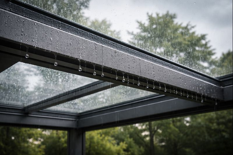 Какие типовые проблемы возникают при эксплуатации стеклянной перголы?