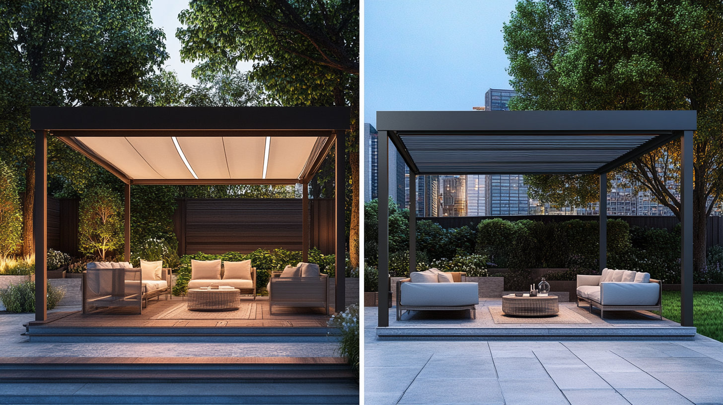 Отличие круглогодичной системы от сезонного навеса