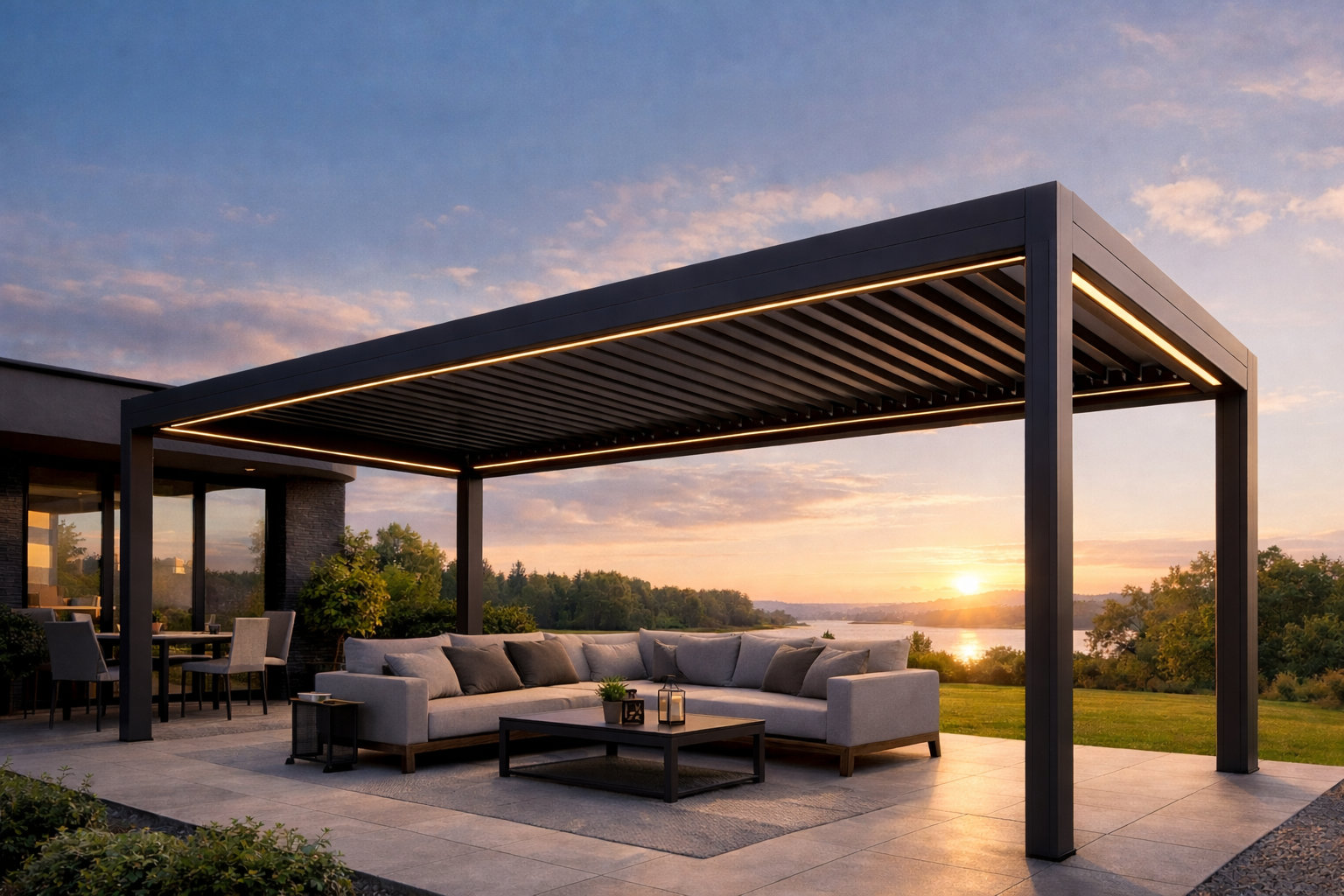 Алюминиевые перголы — про разумный выбор