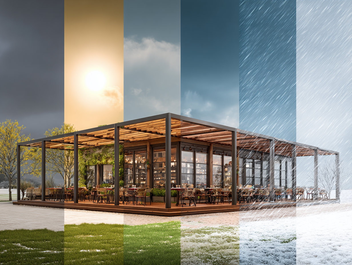 Сезонность, климат и регион