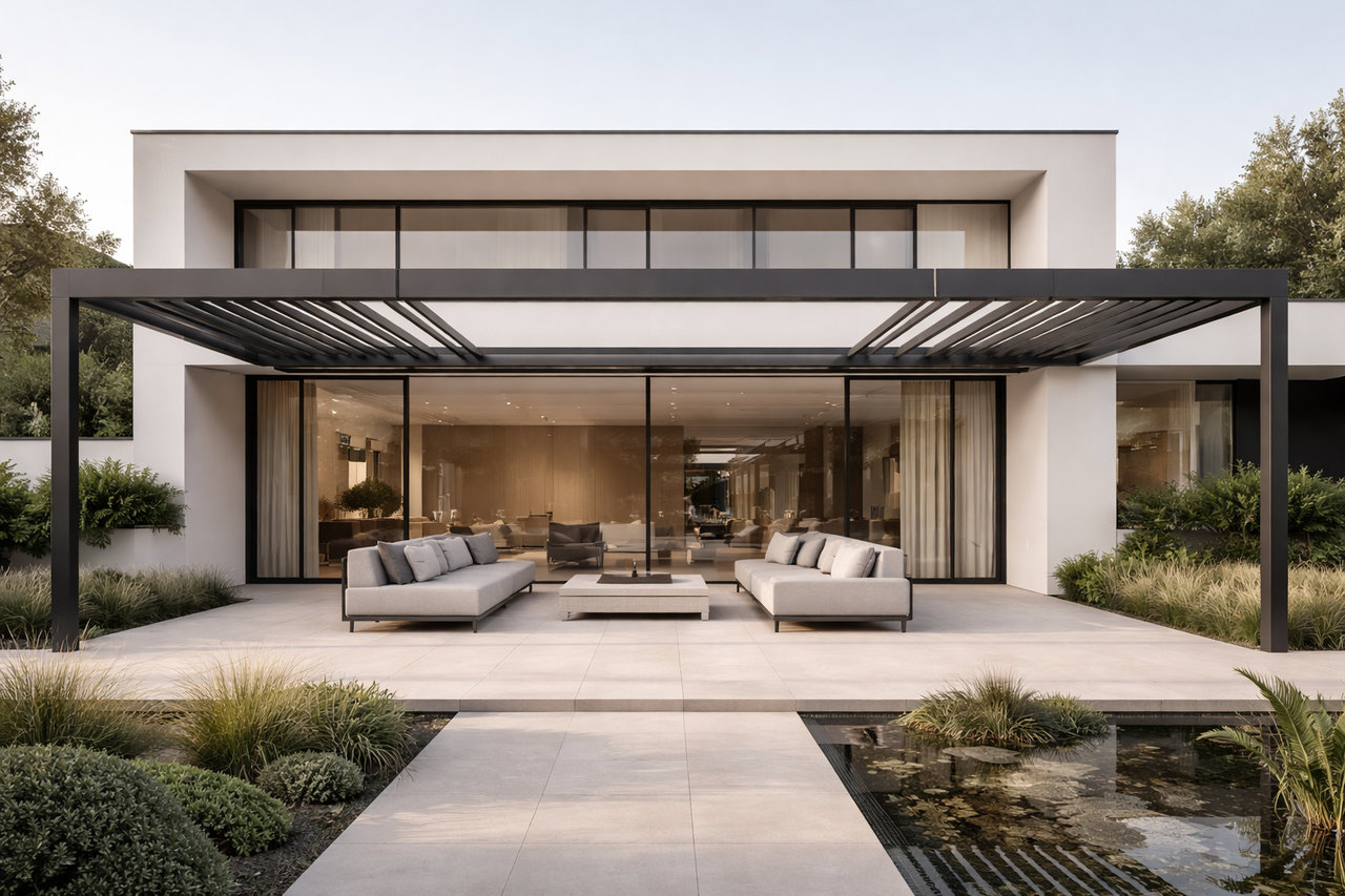 Какие бывают перголы для террасы