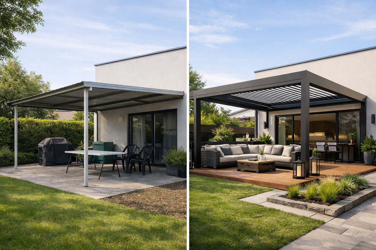 Как понять, что вам нужна пергола, а не обычный навес