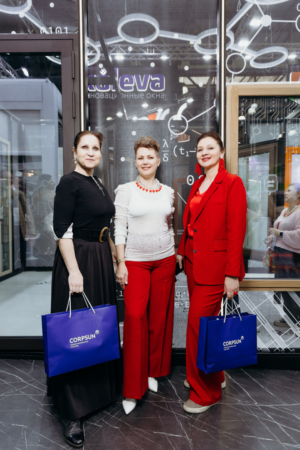 На стендах Corpsun и Kaleva состоялся бизнес-завтрак для дизайнеров интерьеров и архитекторов