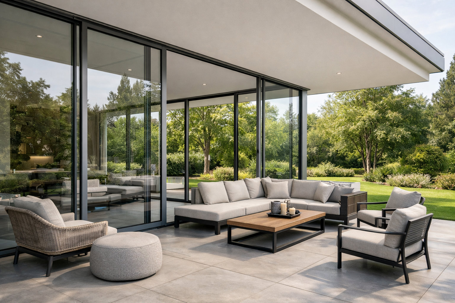 Раздвижные системы для террас — инженерный инструмент